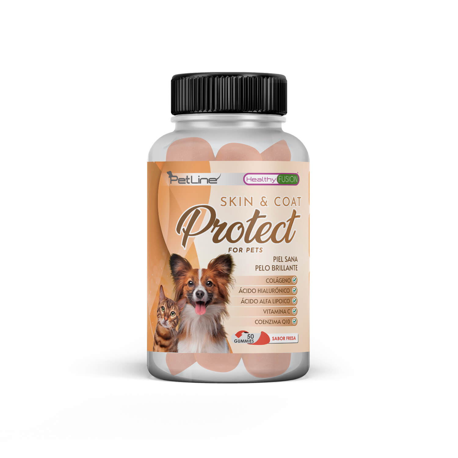 Hair & Coat Protect - Colágeno y Ácido Hialurónico para perros y gatos